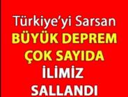 Türkiye’yi Sallayan 6.6’lık BÜYÜK Deprem